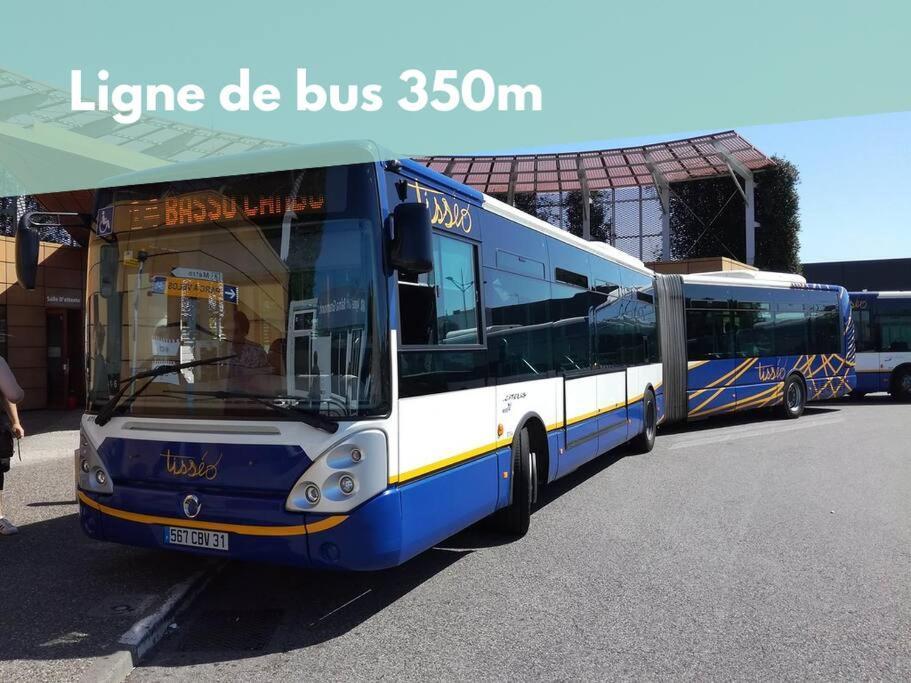 2 Chambres - Proche Gare Sncf Avec Parking 툴루즈 외부 사진